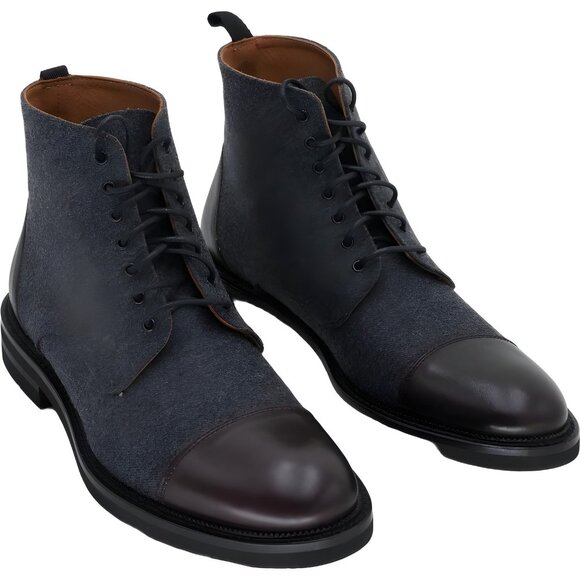 Taft Mens The Jack Boots Gray Oxblood EU 43